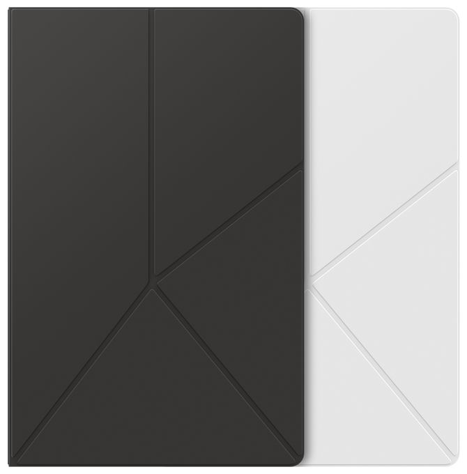 Cover für Samsung Galaxy Tab S11 Ultra bis 27,9 cm (11") Staubresistent mit Magnetverschluss (Weiß) Book 