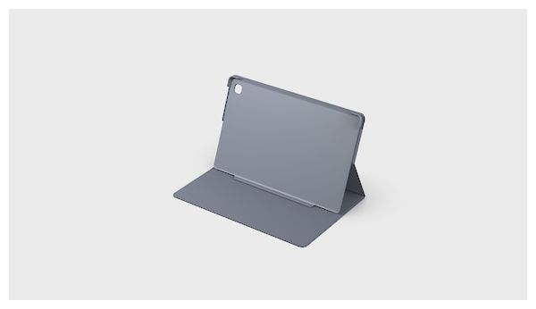 Folio für Samsung Galaxy Tab A7 bis 27,2 cm (10.7") Stoßfest, Kratzresistent (Grau) Book Cover EF-BT500 