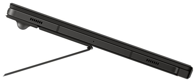 für Samsung Galaxy Tab S9, Galaxy Tab S9 FE bis 27,9 cm (11") Kratzresistent  Book Cover Keyboard EF-DX725 f (Schwarz) 