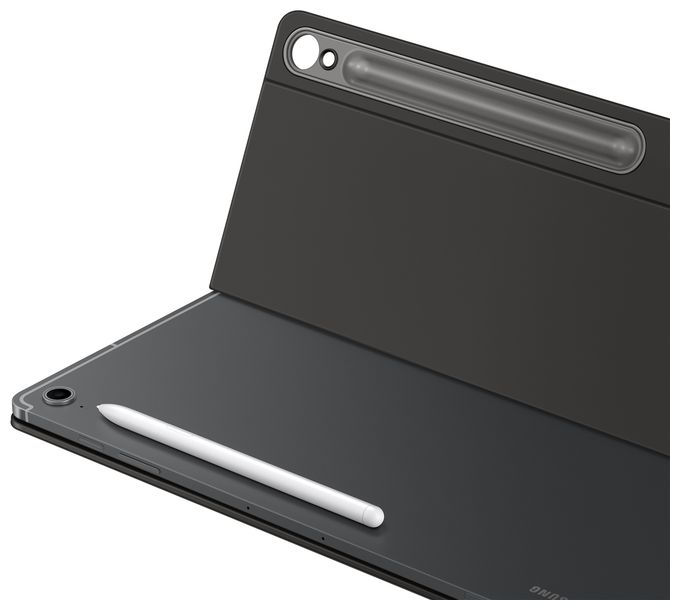 für Samsung Galaxy Tab S10 FE+  Book Cover Keyboard Slim (Schwarz) 