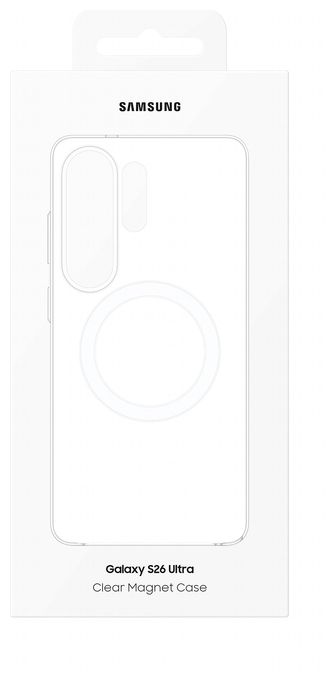 Cover für Samsung Samsung S26 Ultra  Clear Magnet Case (Transparent) 