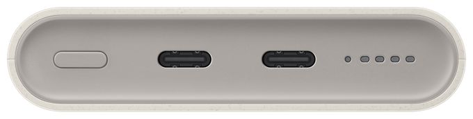 10000 mAh Powerbank USB Typ-C Kabelloses Laden  EB-U2510XUEGEU (Beige) 