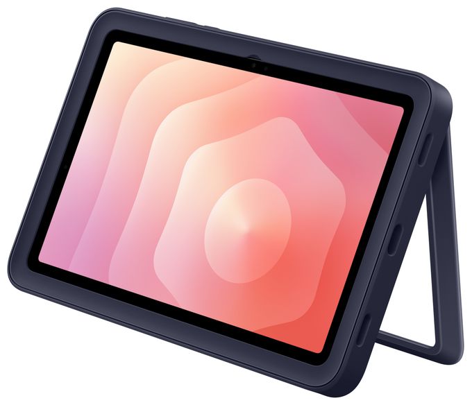 Cover für Samsung Galaxy Tab S11 bis 27,9 cm (11") Stoßfest, Schlagfest (Schwarz) Frame 