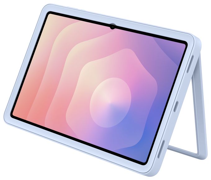 Cover für Samsung Galaxy Tab S11 Ultra bis 37,1 cm (14.6") Stoßfest, Schlagfest (Blau) Frame 