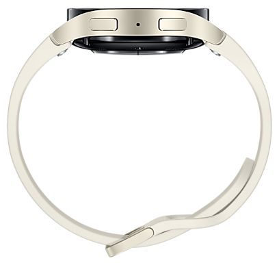 Digital 40 mm Smartwatch Rund IP68 330 ppi 4G  Galaxy Watch6 (Cremefarben) 
