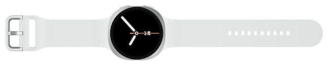 Digital 44 mm Smartwatch Rund IP68 327 ppi  Galaxy Watch8 (Silber) 