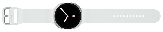 Digital 44 mm Smartwatch Rund IP68 327 ppi  Galaxy Watch8 (Silber) 