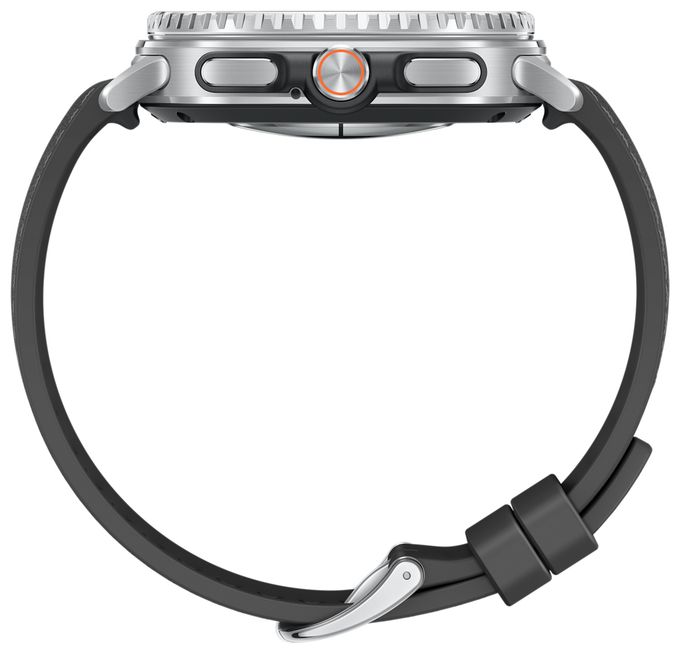 Digital 46 mm Smartwatch Rund IP68 30 h 327 ppi 4G  Galaxy Watch8 (Silber) 