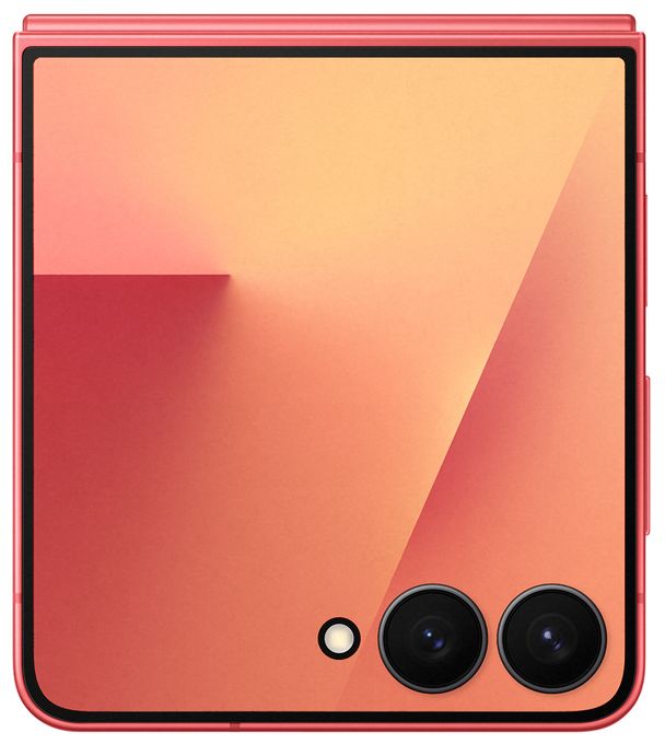 512 GB 5G Smartphone 17,5 cm (6.9 Zoll) 2,74 GHz Android 50 MP Dual Kamera Dual Sim WiFi 7 (Coralred) Galaxy Z Flip7 