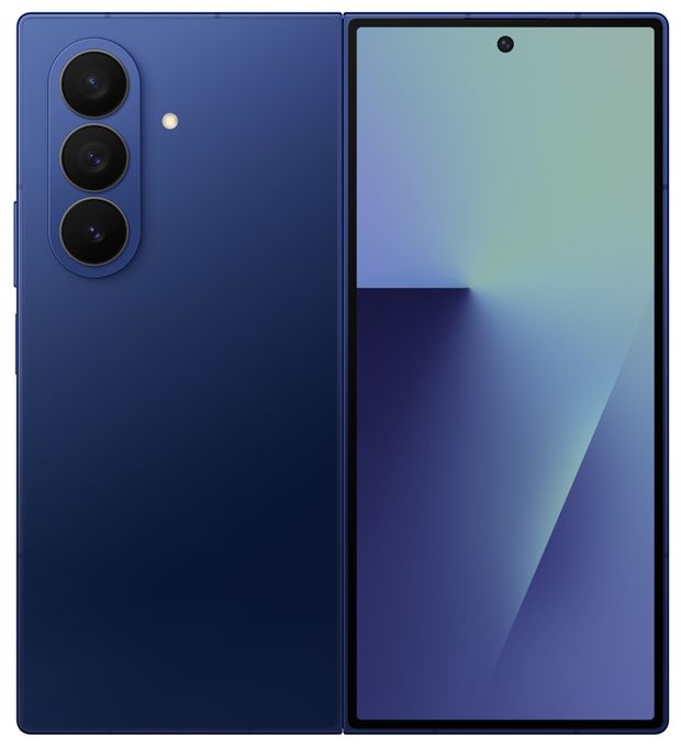 512 GB 5G Smartphone 20,3 cm (8 Zoll) 3,5 GHz Android 200 MP Dreifach Kamera Dual Sim WiFi 7 (Blue Shadow) Galaxy Z Fold7 