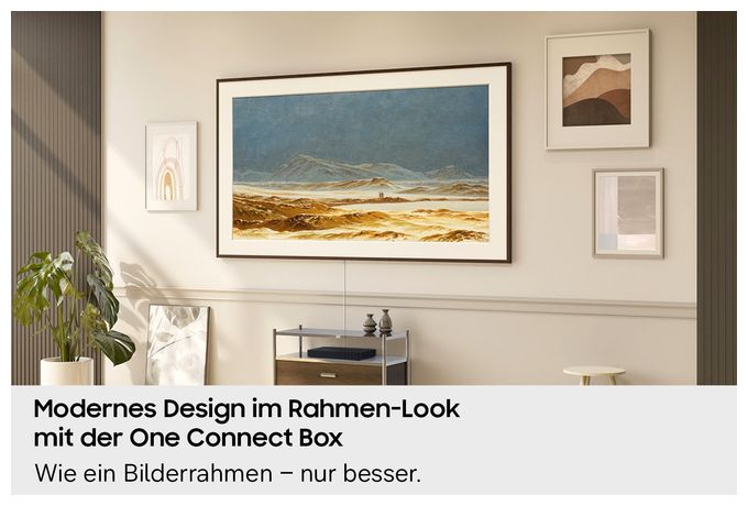 QLED 139,7 cm (55 Zoll) Fernseher 4K Ultra HD VESA 200 x 200 mm GQ55LS03HAUXZG The Frame 