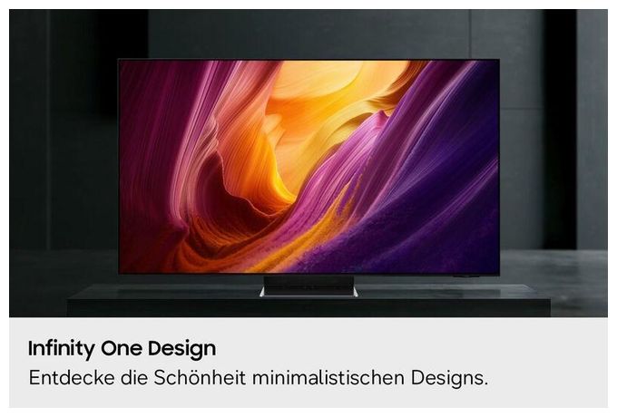 OLED 139,7 cm (55 Zoll) Fernseher 4K Ultra HD VESA 400 x 300 mm GQ55S95HFTXZG 