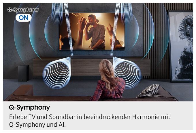 Soundbar 3.1.2 Kanäle  HW-Q610GF/ZG (Schwarz) 