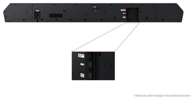 Soundbar 9.1.4 Kanäle  HW-Q935GH/ZG (Schwarz, Titan) 