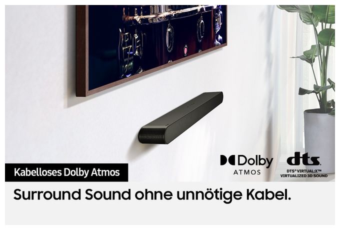 Soundbar 200 W 5.0 Kanäle  HW-S66GD/ZG (Schwarz) 
