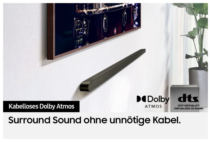 Soundbar 250 W 3.1 Kanäle  HW-S710GD/ZG (Schwarz, Titan) 
