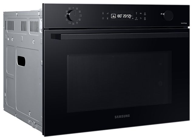 Einbaubackofen 50 l AutoClean Mikrowelle NQ5B4553FBK 