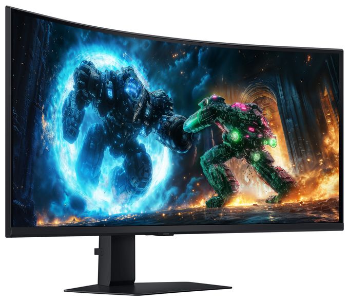 WUHD Monitor 101,6 cm (40 Zoll) 21:9 1 ms  Odyssey G7 LS40FG756EU (Schwarz) 