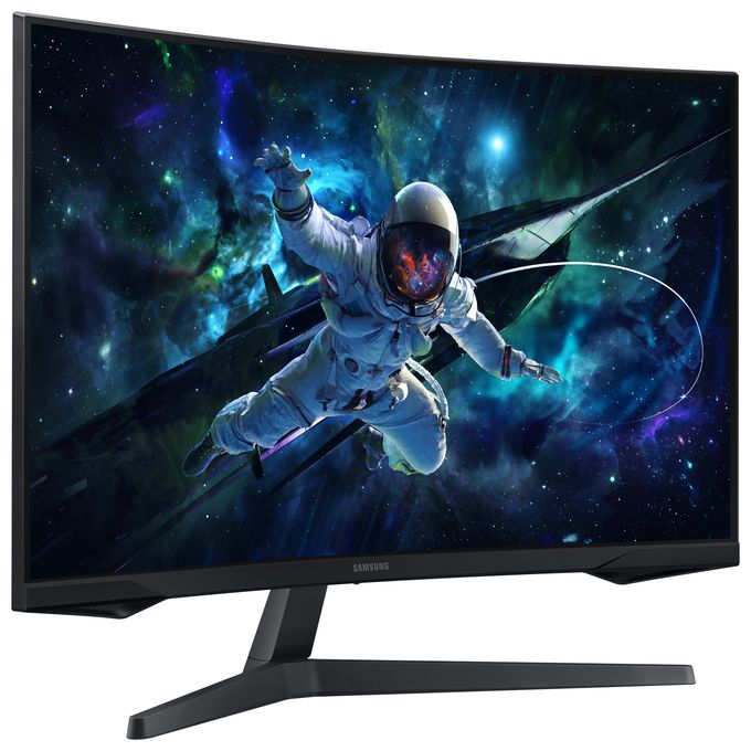 Quad HD Monitor 81,3 cm (32 Zoll) 16:9 1 ms 300 cd/m²  Odyssey LS32CG554EUXEN (Schwarz) 