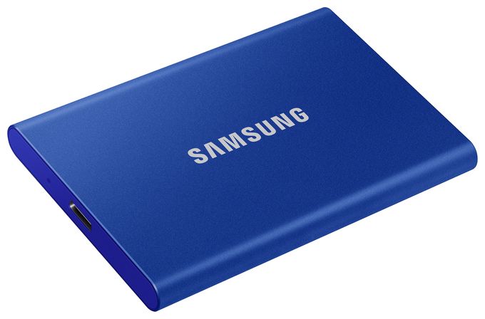 2 TB SSD  Portable SSD T7 (Blau) 