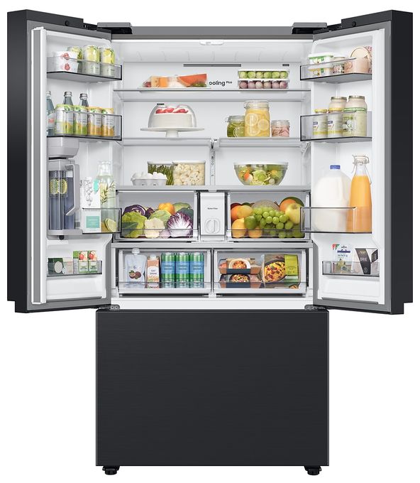 Side-by-Side Kühl-/ Gefrierkombination French Door 487 l / 187 l 338 kWh NoFrost 1778 mm x 908 mm  RF24BB620EB (Edelstahl) 