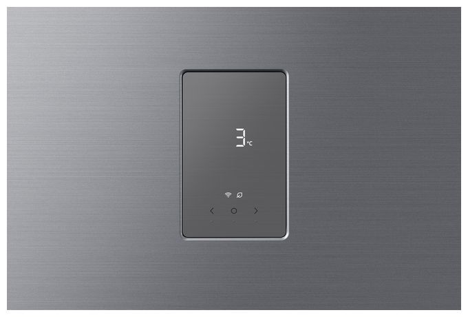 387 l Kühlschrank freistehend EEK: C 77 kWh Jahr  RR70H39CCTEF (Silber) 