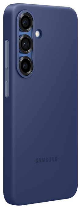 Cover für Samsung Galaxy S25  Silicone Case (Blau) 