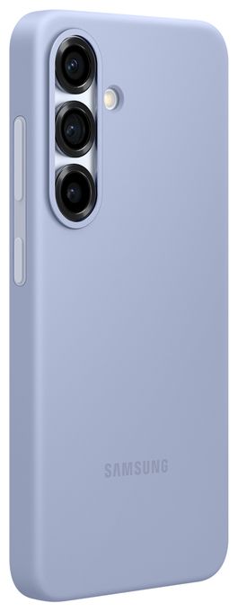 Cover für Samsung Galaxy S25  Silicone Case (Hellblau) 