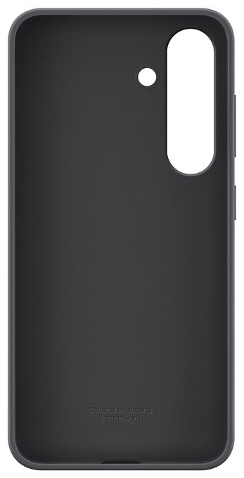 Cover für Samsung Galaxy S25  Silicone Case (Schwarz) 