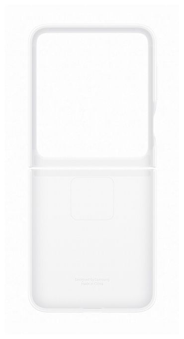 Cover für Samsung Galaxy Z Flip7 FE, Galaxy Z Flip6  Silicone Case (Weiß) 