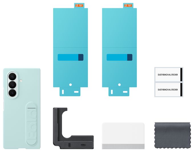 Cover für Samsung Galaxy Z Fold7  Silicone Case (Mintfarbe) 