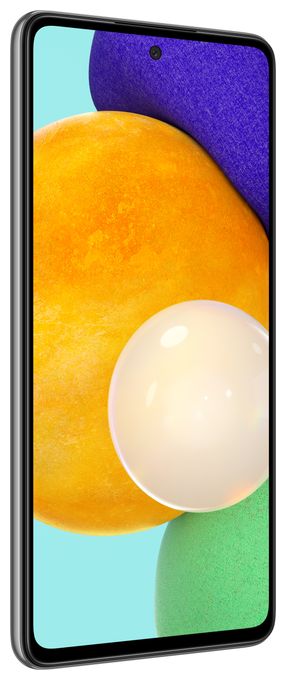 128 GB 5G Smartphone 16,5 cm (6.5 Zoll) 2,2 GHz Android 64 MP Vierfach Kamera Dual Sim (Awesome Black) Galaxy A52 