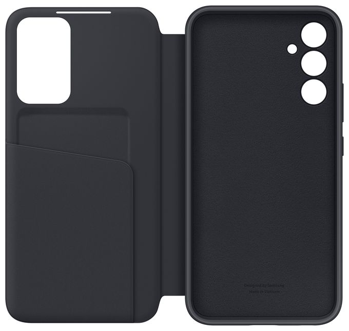 Geldbörsenhülle für Samsung Galaxy A34  Smart View Wallet Case (Schwarz) 