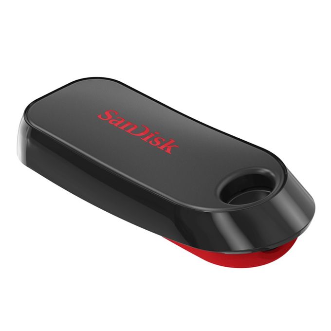 USB Typ-A Stick 64 GB  Cruzer Snap (Schwarz, Rot) 