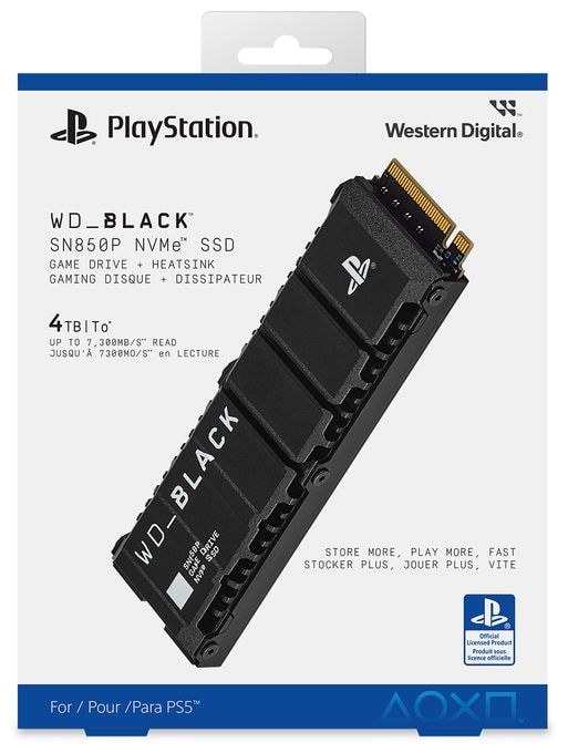 1 TB SSD PCI Express 4.0 M.2 SN850P für PS5 