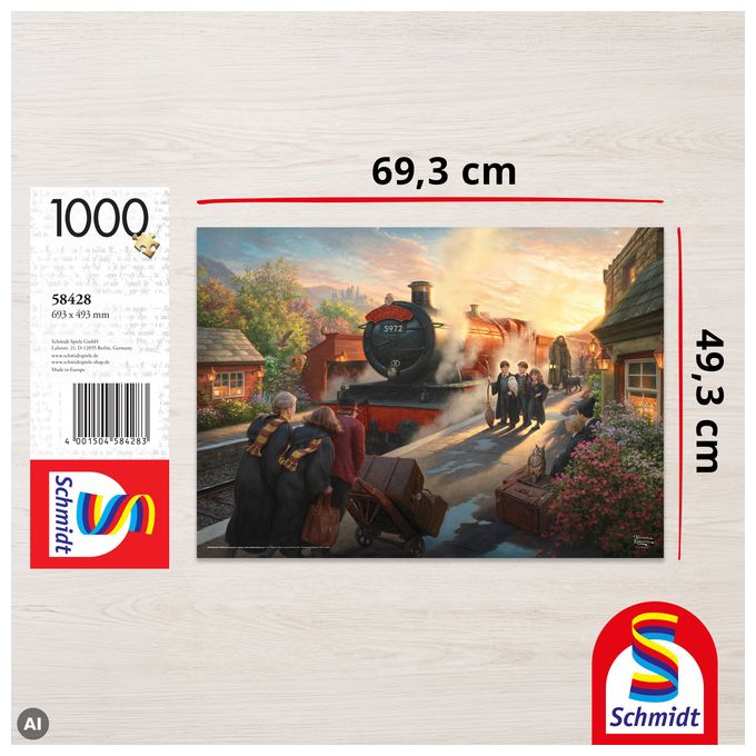 58428 Harry Potter™ Hogwarts Express™ Puzzle, 1.000 Teile 