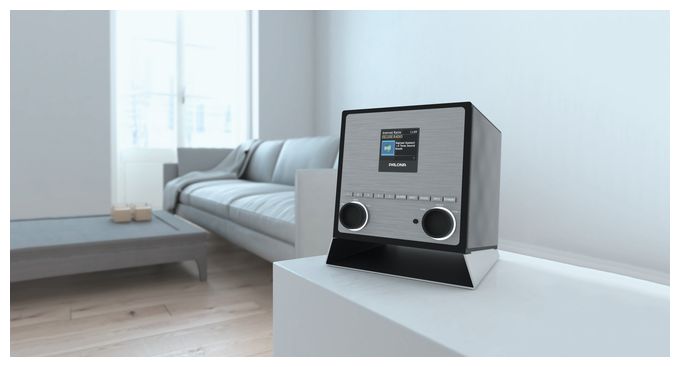 60 W Wlan Lautsprecher mit Bluetooth  Palona Quubi (Schwarz, Silber) 