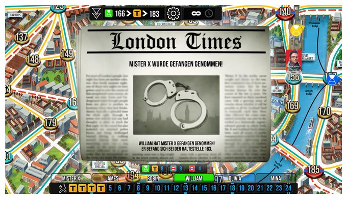 Scotland Yard - Auf der Jagd nach Mister X (Nintendo Switch) 