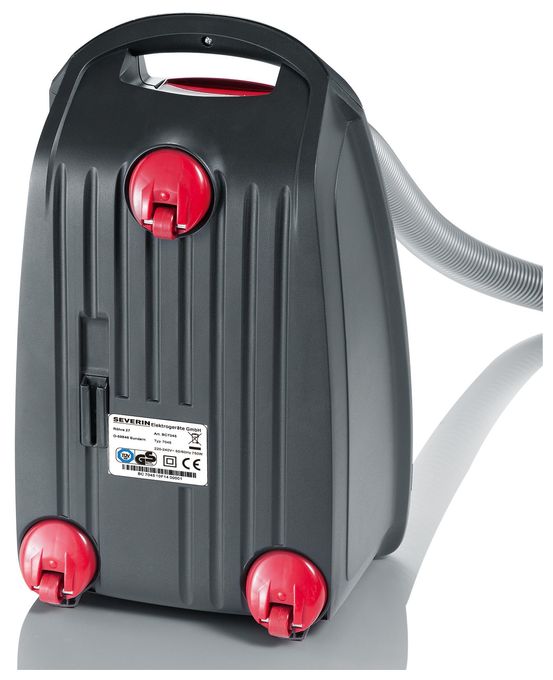Bodenstaubsauger mit Staubbeutel 750 W HEPA  BC7045 S Power Snowwhite (Schwarz, Grau) 