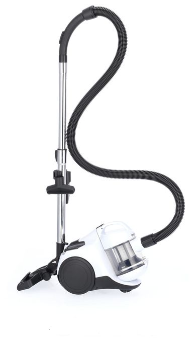 Bodenstaubsauger Beutellos 850 W HEPA  CY7103 Single Zyclone (Schwarz, Weiß) 
