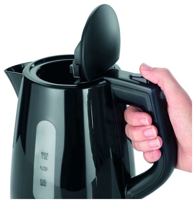 1,0 l Wasserkocher 2200 W  WK3410 (Schwarz) 