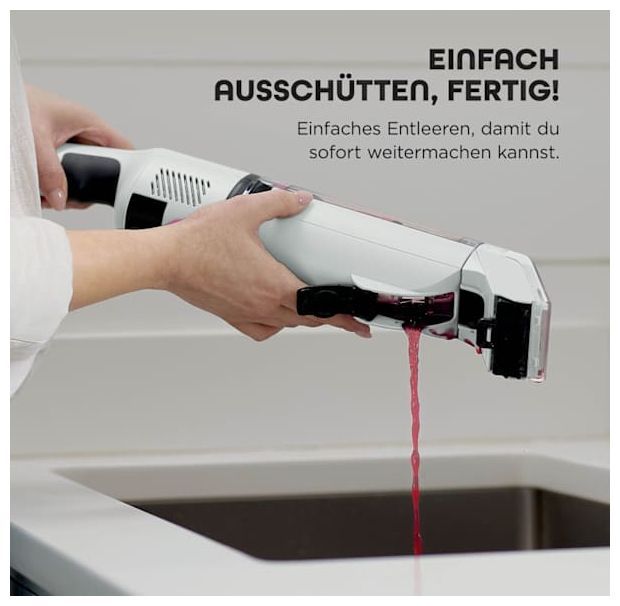Handstaubsauger Beutellos (Schwarz, Pink, Weiß) HX100EUT StainForce 