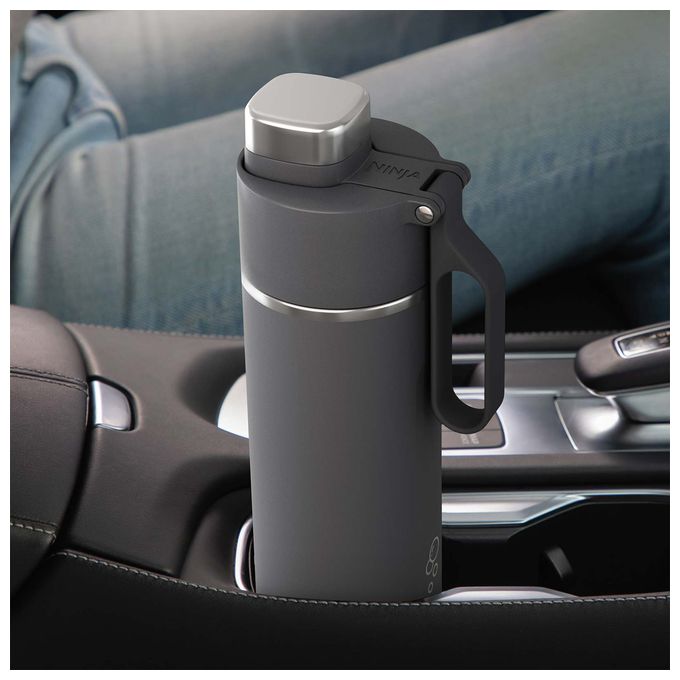 Kunststoff, Edelstahl  Thirsti 530ml (Grau) 