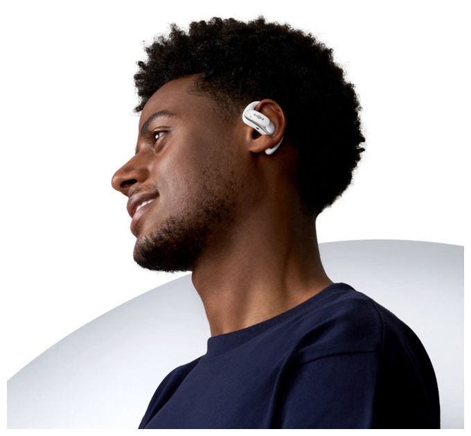 Open-Ear Bluetooth Kopfhörer kabellos IP54  OpenFit Air (Weiß) 