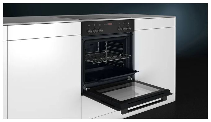 Herdset normal mit 60 cm Glaskeramik Kochfeld EQ110KAVB (HE013FBB1 + EA631GNA1E) 