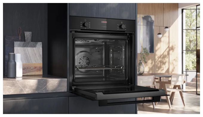 Backofen-Set groß mit autarkem 80 cm Glaskeramikkochfeld Kochfeld EQ224EA01Z (HB213ABB3 + ET845HH17) 
