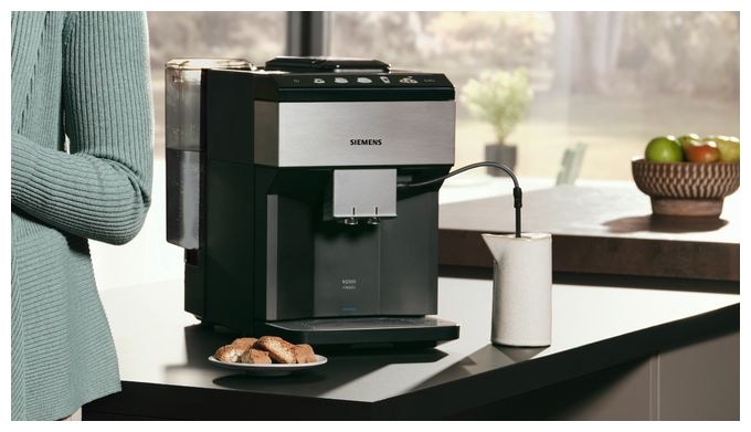 Kaffeevollautomat 15 bar 1,9 l  EQ500 TP516DX3 (Schwarz, Edelstahl) 
