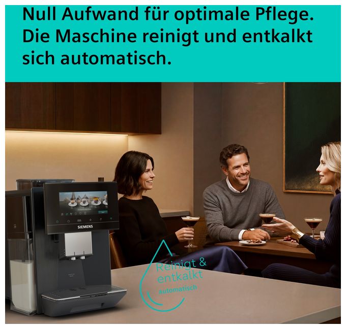 Kaffeevollautomat 19 bar 2,3 l 410 g (Dark inox) EQ900 plus TQ925EZ5  iAroma 