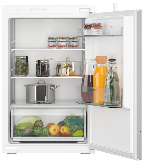 136 l 88 cm Einbaukühlschrank EEK: E 92 kWh Jahr iQ100 KI21RNSE0 Schlepptür 