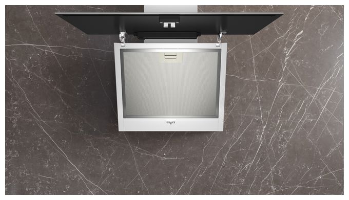 Abluft Dunstabzugshaube/Esse Wand 60 cm (Weiß) iQ100 LC65KDK20 